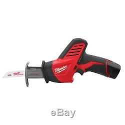 Milwaukee Combo Kit 4 Tool w Impact Wrench Cordless Red Lithium M12 12 Volt