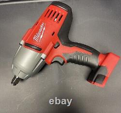 Milwaukee High Torque Impact Wrench 1/2 Battery, Charger, 2663-20 M18