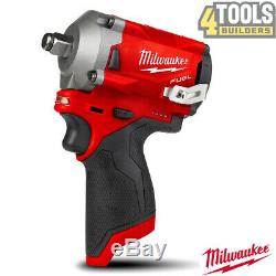 Milwaukee M12FIWF12-0 M12 FUEL 1/2 Stubby Impact Wrench Friction Ring Body