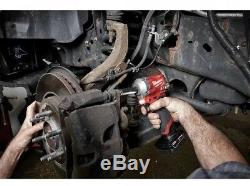 Milwaukee M12 2554-22 FUEL 3/8 Cordless Stubby Impact Wrench Kit 3/8 Inch 12V