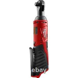 Milwaukee M12 Cordless Automotive 3/8 Ratchet Kit With 2 Batteries and Charger