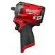 Milwaukee M12 FUEL 12V Lith-Ion Cordless Stubby 3/8 in. Impact Wrench 2554-20