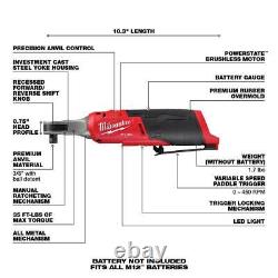 Milwaukee M12 FUEL 12-Volt Lithium-Ion Brushless Cordless High Speed 3/8 in