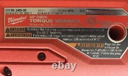 Milwaukee M12 FUEL 2465-20 12V Brushless 3/8 Cordless Impact Wrench, Case, 1 Ba