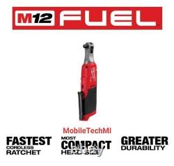 Milwaukee M12 FUEL 3/8 High Speed Ratchet 12V Cordless Brushless NEW 2567-20