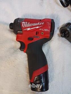 Milwaukee M12 Fuel Ratchet Brushless Impact Lot