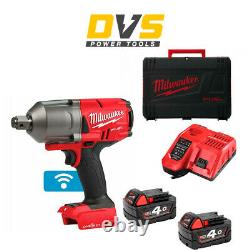 Milwaukee M18ONEFHIWF34-402C 18v 3/4in One-Key Fuel High Torque Impact Wrench