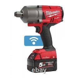 Milwaukee M18ONEFHIWF34-502X 18v 3/4 Impact Wrench 2 x 5.0ah Batteries + Charger