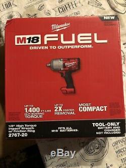 Milwaukee M18 18 Volt Brushless Cordless 1/2 Impact Wrench 2767-20 (Tool Only)