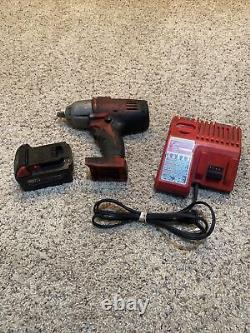 Milwaukee M18 1/2 in Impact Wrench With 3.0 Ah Red Battery & Charger 2663-20