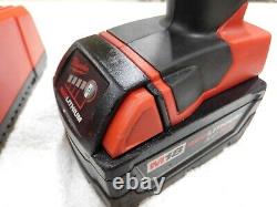 Milwaukee M18 2663-20 High Torque Impact Wrench with 5.0 Battery & Charger