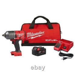 Milwaukee M18 FUEL 18-Volt Cordless 1/2 Impact Wrench withFriction Ring Kit