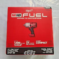Milwaukee M18 FUEL 2767-20 1/2 Impact Wrench + 48-11-1850 Battery + Charger 18V