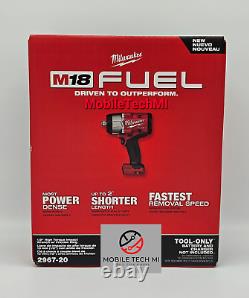 Milwaukee M18 FUEL 2967-20 1/2 HT Impact Wrench Kit with 5.0 Battery + Charger