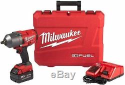Milwaukee M18 FUEL Brushless Cordless 1/2 in. Impact Wrench with Friction Ring Kit