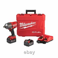 Milwaukee M18 Fuel 2766-22 High Torque Impact Wrench Kit Red
