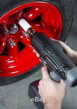 Motamec Cordless Impact Wrench 18V 1/2 Drive Li-ion + Alloy Wheel Socket Set