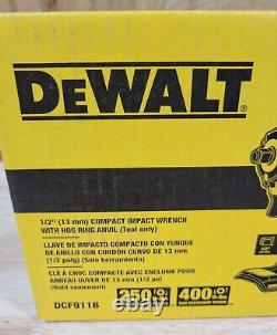NEW DEWALT 20-volt Variable Speed 1/2-in square Drive Cordless Impact Wrench
