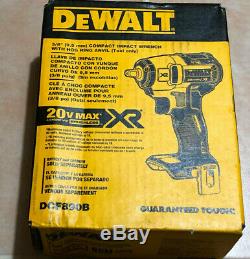 NEW DEWALT 20v Impact Wrench 3/8 Lithium Ion Cordless tool only DCF890B