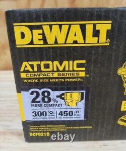 NEW DEWALT ATOMIC 20-Volt MAX Cordless Brushless 1/2 in. Impact Wrench