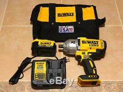 NEW DEWALT XR 20V Max 1/2-in Drive Brushless Cordless Impact Wrench DCF899M1