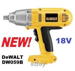 NEW! DeWALT 18V 18 Volt High-Torque 1/2 XRP Cordless IMPACT WRENCH DW059 DW059B