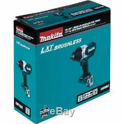 NEW Makita XWT08Z LXT Lithium-Ion Brushless Cordless 1/2 Impact Wrench 18V