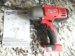 NEW Milwaukee 2663-20 18V 1/2 Cordless High Torque Impact Wrench Friction Ring