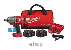 NEW Milwaukee 2864-22 M18 FUEL 18-Volt 3/4-Inch & 2 Batteries Impact Wrench Kit