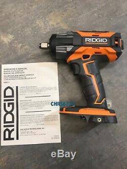NEW RIDGID R86011B 18v 1/2 Cordless Impact Wrench Brushless Gen5x Tool Only