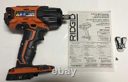 NEW RIDGID R86011 OCTANE 18V 18 Volt Brushless 1/2 Impact Wrench with Belt Clip