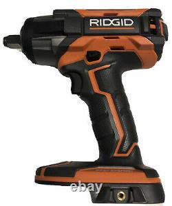 NEW RIDGID R86011 OCTANE 18V 18 Volt Brushless 1/2 Impact Wrench with Belt Clip