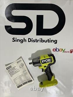 NEW RYOBI P262 ONE+ 18V Cordless 3-Speed 1/2 in. Impact Wrench (Tool-Only)