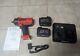 NEW SNAPON 1/2 Drive MonsterLithium Cordless Impact Wrench Kit 18V (Red) IN BOX