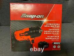 NEW Snap-on 18 V 1/2 Drive MonsterLithium Cordless Impact Wrench & Battery