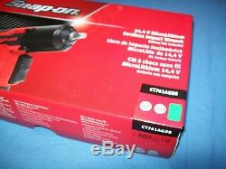 NEW Snap-on Lithium Ion CT761AGDB 14.4Volt 3/8 drive CordLESS Impact Wrench