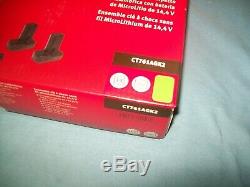 NEW Snap-on Lithium Ion CT761AGK2 14.4V 14.4Volt 3/8 dr CordLESS Impact Wrench