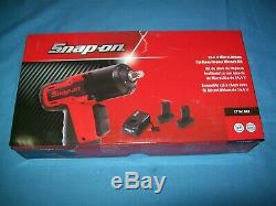 NEW Snap-on Lithium Ion CT761AK2 14.4V 14.4Volt 3/8 dr CordLESS Impact Wrench