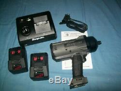 NEW Snap-on Lithium Ion CT9075GM 18V 18 Volt cordless 1/2 impact Wrench / Gun