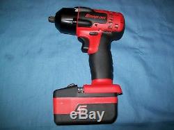 NEW Snapon Lithium Ion CT8810A 18V 18 Volt cordless 3/8 impact Wrench / Gun