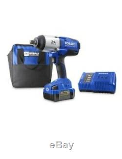 NIB Kobalt 24-Volt Max-Volt 1/2-in Drive Cordless Impact Wrench with battery