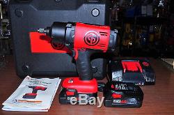 New! 20V 1/2Drive Cordless Impact Wrench Kit 2 LIi-Ion 4A Batteries, CP 8848K