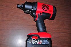 New! 20V 1/2Drive Cordless Impact Wrench Kit 2 LIi-Ion 4A Batteries, CP 8848K