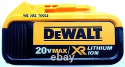 New Dewalt 20 Volt DCF899 1200 Lb 1/2 Impact Wrench, (2) DCB204 Battery, Charger