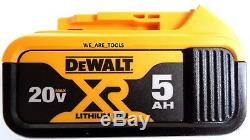 New Dewalt DCF889 20V 1/2 Cordless Impact Wrench, (2) DCB205 Batteries, Charger