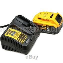 New Dewalt DCF889 20V 1/2 Cordless Impact Wrench 5.0 Ah DCB205 Battery Charger