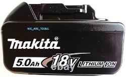 New Makita 18V XWT12ZB Brushless 3/8 Impact Wrench, (1) BL1850B 5.0 AH Battery