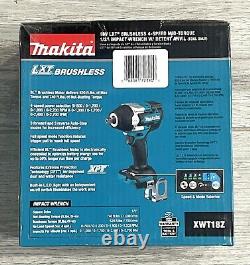 New Makita Impact Wrench 18-V Cordless 4-Speed Mid-Torque 1/2 in (Tool Only)