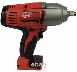 New Milwaukee 18 Volt M18 High Torque Impact Wrench With Friction Ring # 2663-20