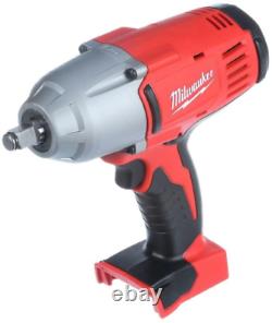 New Milwaukee 18 Volt M18 High Torque Impact Wrench With Friction Ring # 2663-20